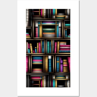 Colorful Library Posters and Art